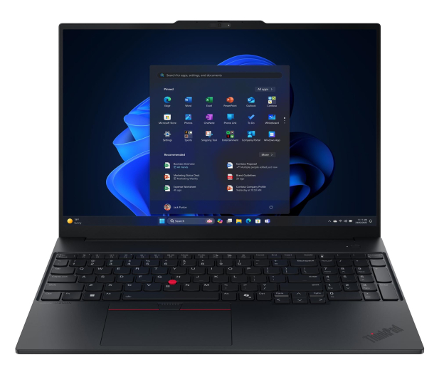 Lenovo ThinkPad E16 Ryzen 7-250/16GB/512/Win11P - 1354854 - zdjęcie